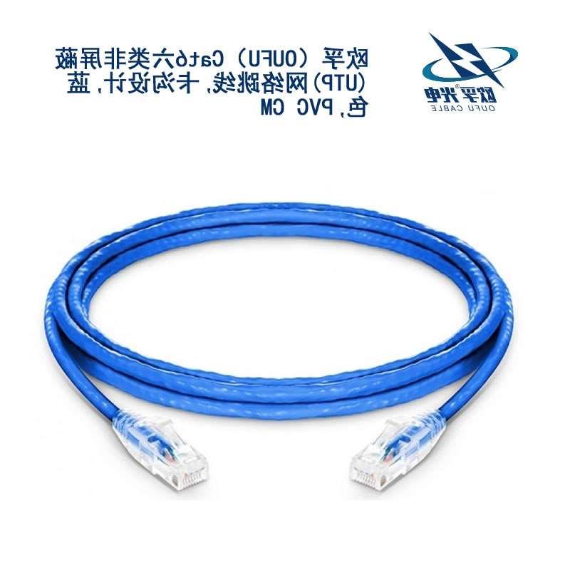 南通市​Cat6六类非屏蔽(UTP)网络跳线